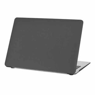 Laptop Matte Plastic Protective Case For MacBook Pro 13.3 inch 2022 (Black)