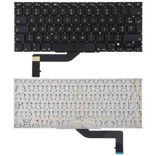 For Macbook Pro Retina 15 inch A1398 2012 2013 2014 2015 UK French Version Keyboard