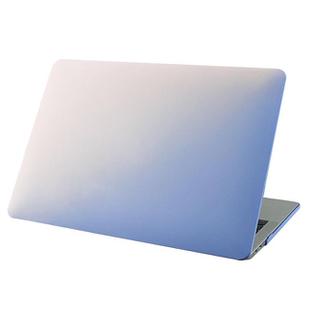Cream Style Laptop Plastic Protective Case for MacBook Air 11.6 inch A1465 (2012 - 2015) / A1370 (2010 - 2011)(Pink Blue)