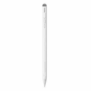 Baseus Smooth Writing 2 Series LED Indicator Capacitive Writing Stylus Active and Passive Version with Type-C Cable (White)