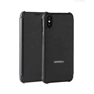 Horizontal Flip Leather Case for Doogee X55(Black)