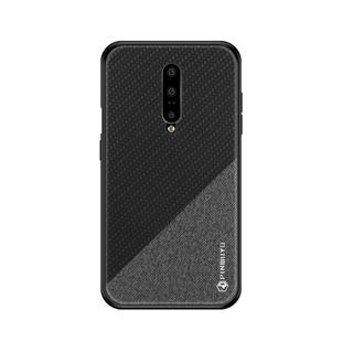 PINWUYO Honors Series Shockproof PC + TPU Protective Case for OnePlus 7 Pro (Black)