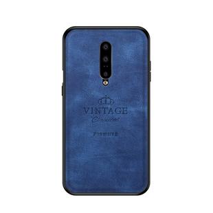 PINWUYO Shockproof Waterproof Full Coverage PC + TPU + Skin Protective Case for OnePlus 7(Blue)