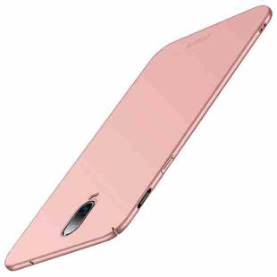 MOFI Frosted PC Ultra-thin Full Coverage Case for OnePlus 6T (Rose Gold)