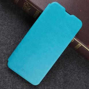 MOFI Crazy Horse Texture Horizontal Flip Shockproof Leather Case for OnePlus 6T, with Holder (Blue)