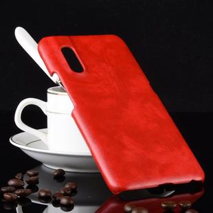 Shockproof Litchi Texture PC + PU Case for Vivo V15 Pro (Red)