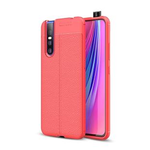 Litchi Texture TPU Shockproof Case for VIVO V15 Pro(Red)