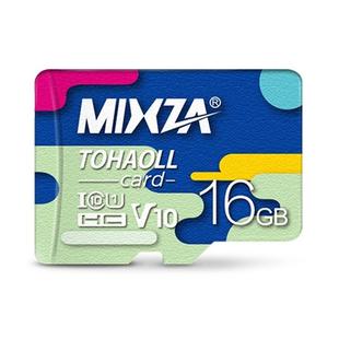MIXZA 16GB High Speed Class10 Colorful TF(Micro SD) Memory Card