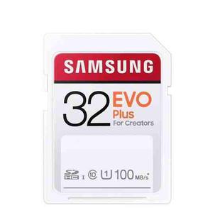 Samsung EVO Plus U1 C10 High-speed SD Memory Card, Capacity: 32GB