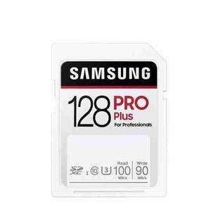 Samsung Pro Plus U3 C10 4K High-speed SD Memory Card, Capacity: 128GB