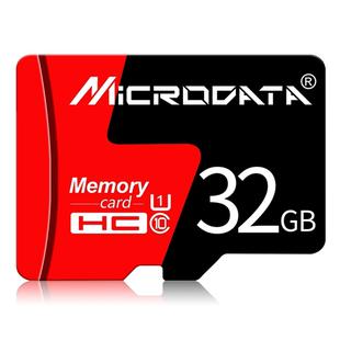 MICRODATA 32GB U1 Red and Black TF(Micro SD) Memory Card