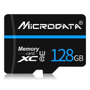 MICRODATA 128GB U3 Blue Line and Black TF(Micro SD) Memory Card
