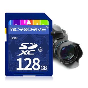 Microdrive 128GB High Speed Class 10 SD Memory Card for All Digital Devices with SD Card Slot