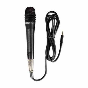 E300 Live Microphone Built-in Sound Card Phone Microphone(Black)