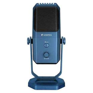 Yanmai SF-900 Multi-function Four Directivity Studio Recording Condenser Microphone with Desktop Stand(Blue)