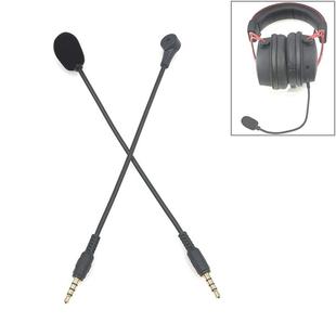 ZJ033MR-03 17cm 4 Level Pin 3.5mm Straight Plug Gaming Headset Sound Card Live Microphone