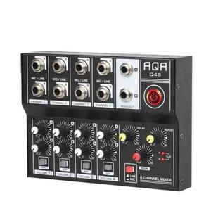 AQA 8-channel Mixer Microphone Effector (Black)