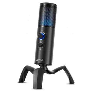 Yanmai Q18 USB Professional Computer Microphone Anchor Recording Karaoke Condenser Microphone (Black)