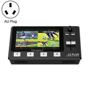 FEELWORLD L2 Plus Multi-camera Video Mixer Switcher with 5.5 inch Screen(AU Plug)