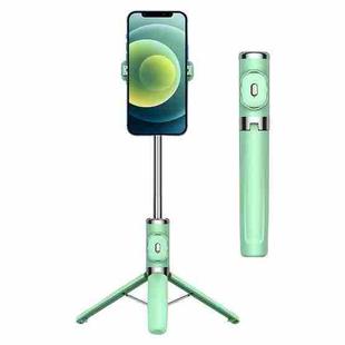 Bluetooth Remote Control Tripod Selfie Stick (Green)