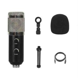 BM-838 Large-diaphragm USB Condenser Microphone Set(Silver)