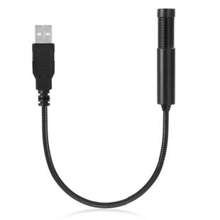Yanmai SF-558 Mini Professional USB Studio Stereo Condenser Recording Microphone, Cable Length: 15cm (Black)