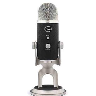 Logitech Blue Yeti Pro USB Condenser Recording Live Broadcast Anchor Microphone (Black)