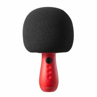 JOYROOM JR-MC6 2 in 1 Multifunctional Bluetooth 5.0 Handheld Microphone with Digital Display (Red)