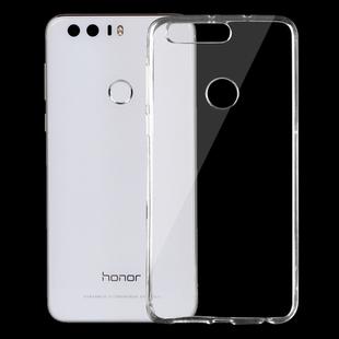 For Huawei  Honor 8 0.75mm Ultra-thin Transparent TPU Protective Case(Transparent)