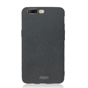 MOFI for OnePlus 5 TPU Silicone Soft Forsted Back Protective Case Cover (Grey)