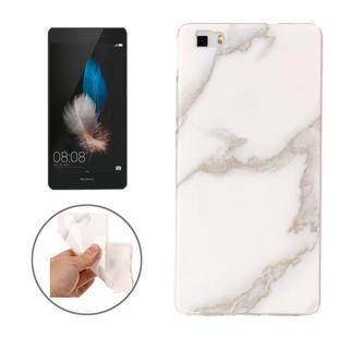 For Huawei  P8 Lite Marble Pattern Soft TPU Protective Case