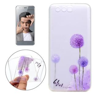 For Huawei  Honor 9 Dandelion Pattern Ultra-thin TPU Soft  Protective Case