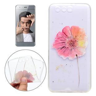 For Huawei  Honor 9 Flower Pattern Ultra-thin TPU Soft  Protective Case