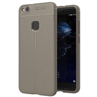 For Huawei P10 Lite Litchi Texture TPU Protective Back Cover Case (Grey)