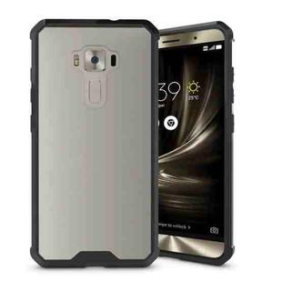 For Asus ZenFone 3 ZE552KL Acrylic + TPU Transparent Armor Protective Case (Black)