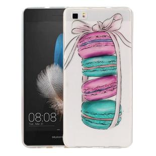 For Huawei  P8 Lite Macarons Pattern IMD Workmanship Soft TPU Protective Case