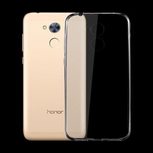 For Huawei  Honor 6A 0.75mm TPU Transparent Protective Case Back Cover Shell(Transparent)