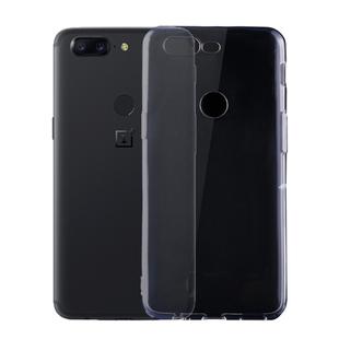 For OnePlus  5T 0.75mm Ultra-thin Transparent TPU Protective Case (Transparent)
