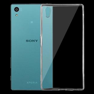 For Sony Xperia Z5 0.75mm Ultra-thin Transparent TPU Protective Case(Transparent)
