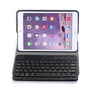 A03 for iPad mini 3 / 2 / 1 Universal Ultra-thin ABS Horizontal Flip Tablet Case + Bluetooth Keyboard(Blue)