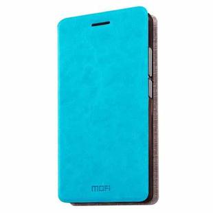 MOFI for 360 QiKU Q5 Plus Crazy Horse Texture Horizontal Flip Leather Case with Holder(Blue)