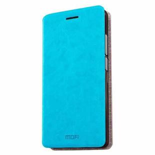 MOFI for 360 QiKU N4A Crazy Horse Texture Horizontal Flip Leather Case with Holder(Blue)