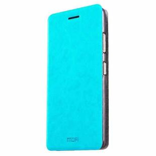 MOFI for  ZTE Nubia Z11 Max Crazy Horse Texture Horizontal Flip Leather Case with Holder(Blue)