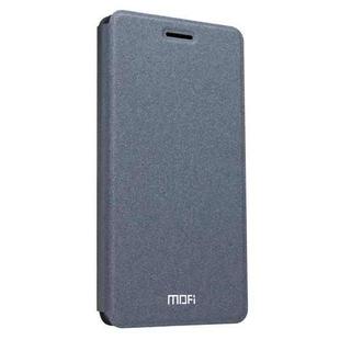 MOFI for OPPO A59 Crazy Horse Texture Horizontal Flip Leather Case with Holder(Grey)