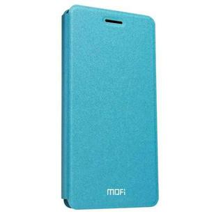 MOFI for  Huawei P9 Lite Crazy Horse Texture Horizontal Flip Leather Case with Holder(Blue)