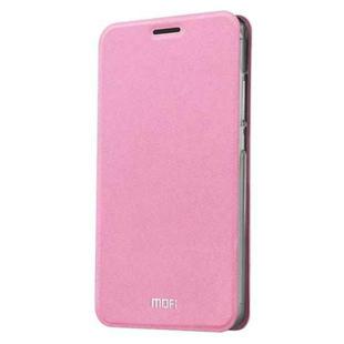 MOFI for 360 f4 Crazy Horse Texture Horizontal Flip Leather Case with Holder(Pink)