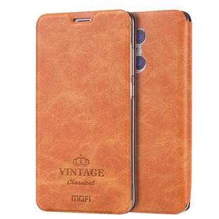 MOFI for  VINTAGE Xiaomi Redmi Pro Crazy Horse Texture Horizontal Flip Leather Case with Card Slot & Holder(Brown)