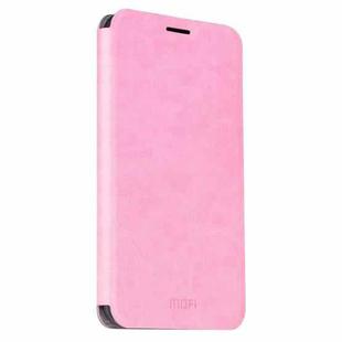 MOFI for  Huawei P9 Plus Crazy Horse Texture Horizontal Flip Leather Case with Holder(Pink)