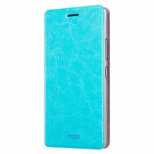 MOFI for  Xiaomi 5c Crazy Horse Texture Horizontal Flip Leather Case with Holder (Blue)