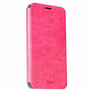 MOFI for  Huawei Honor 5A Crazy Horse Texture Horizontal Flip Leather Case with Holder(Magenta)